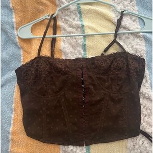 Pacsun corset top - never worn